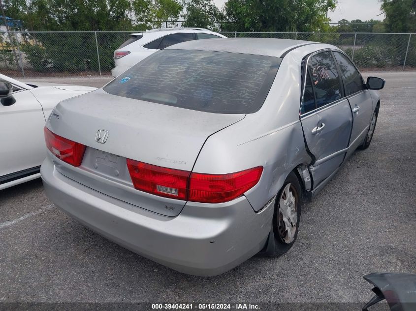 2005 Honda Accord 2.4 Lx VIN: 1HGCM56415L002534 Lot: 39404241