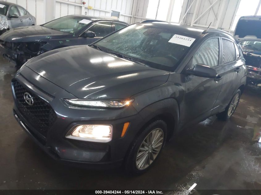 2021 Hyundai Kona Sel VIN: KM8K22AA7MU633725 Lot: 39404244