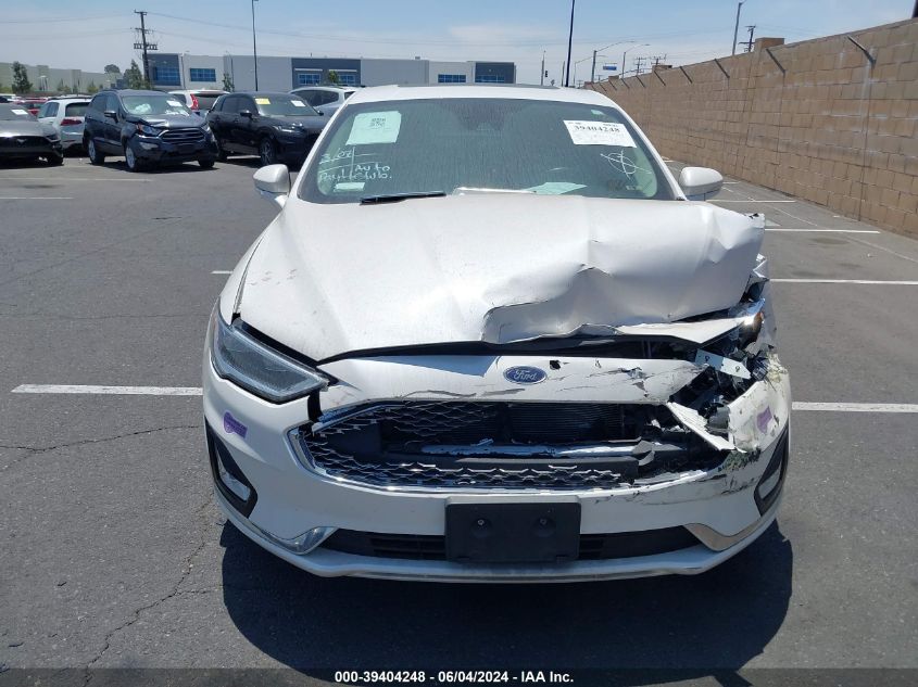 2019 Ford Fusion Energi Titanium VIN: 3FA6P0SU1KR232587 Lot: 39404248