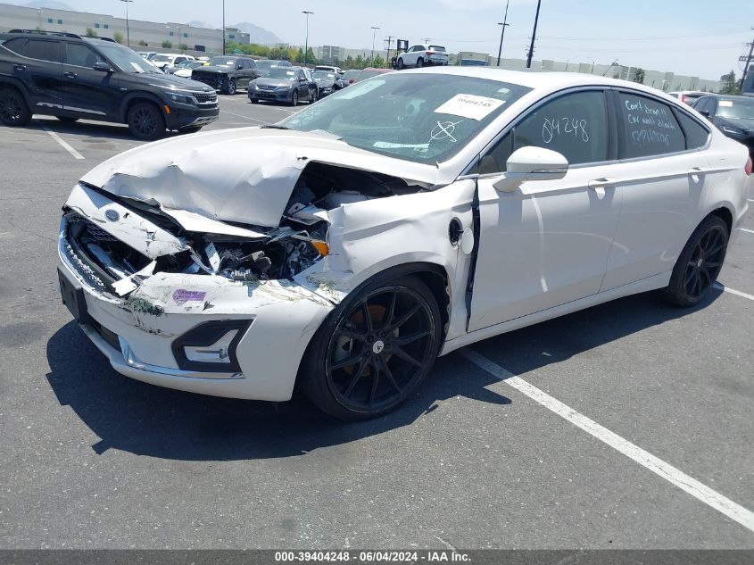 2019 Ford Fusion Energi Titanium VIN: 3FA6P0SU1KR232587 Lot: 39404248