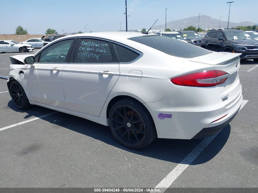 2019 Ford Fusion Energi Titanium VIN: 3FA6P0SU1KR232587 Lot: 39404248