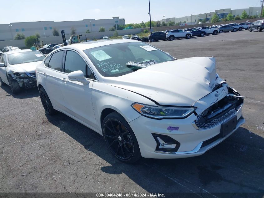 2019 FORD FUSION ENERGI TITANIUM - 3FA6P0SU1KR232587