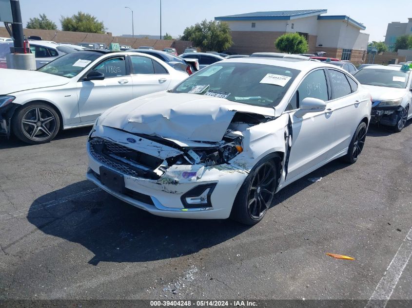 2019 FORD FUSION ENERGI TITANIUM - 3FA6P0SU1KR232587