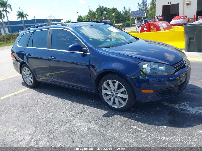 2013 Volkswagen Jetta Sportwagen 2.0L Tdi VIN: 3VWML7AJ6DM648855 Lot: 39404250