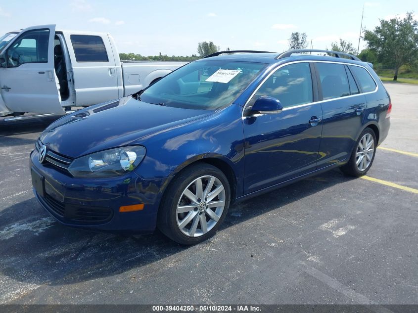 2013 Volkswagen Jetta Sportwagen 2.0L Tdi VIN: 3VWML7AJ6DM648855 Lot: 39404250