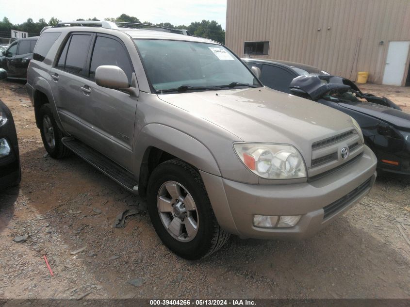 2004 Toyota 4Runner Limited V6 VIN: JTEZU17R740041037 Lot: 39404266