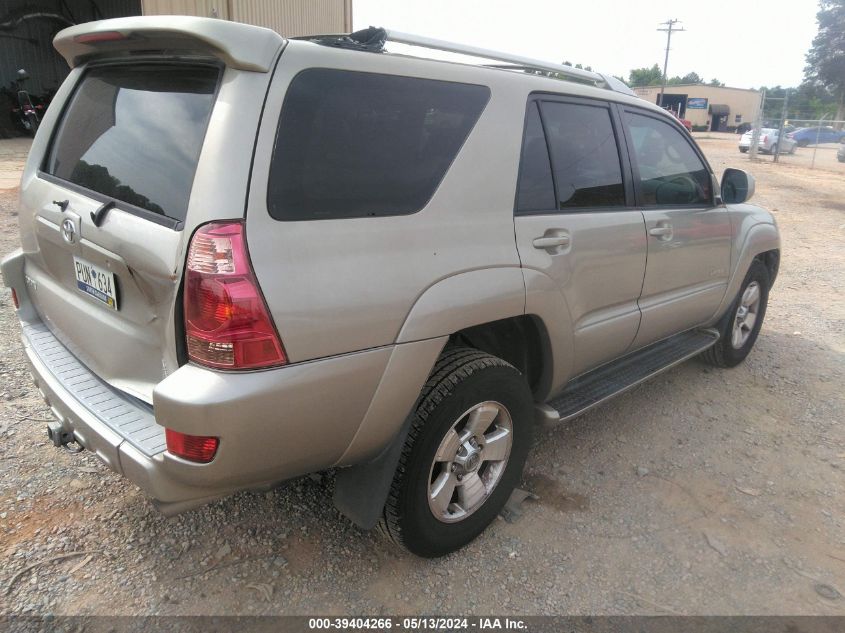 2004 Toyota 4Runner Limited V6 VIN: JTEZU17R740041037 Lot: 39404266