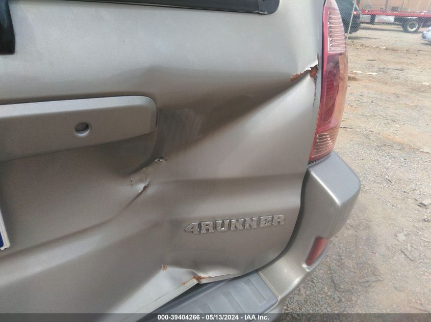 2004 Toyota 4Runner Limited V6 VIN: JTEZU17R740041037 Lot: 39404266