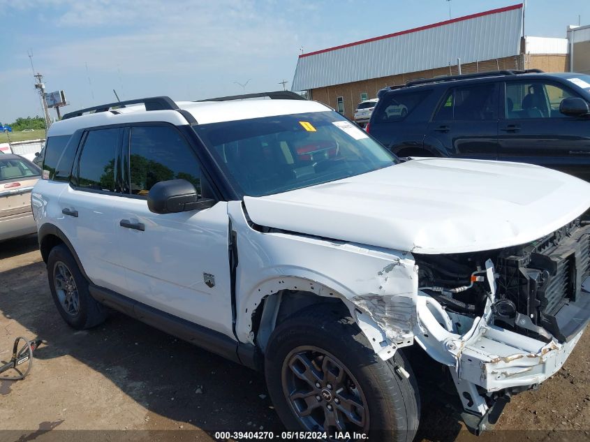 2022 Ford Bronco Sport Big Bend VIN: 3FMCR9B65NRD25917 Lot: 39404270