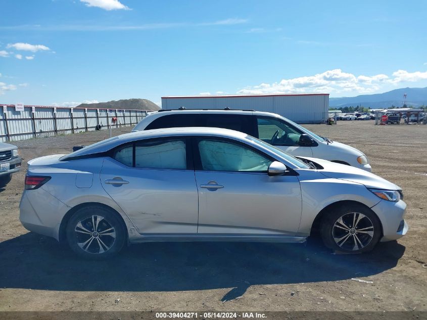 2022 Nissan Sentra Sv Xtronic Cvt VIN: 3N1AB8CV9NY301242 Lot: 39404271