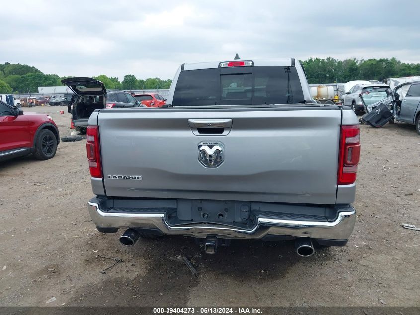 2019 Ram 1500 Laramie 4X2 5'7 Box VIN: 1C6RREJT4KN502896 Lot: 39404273