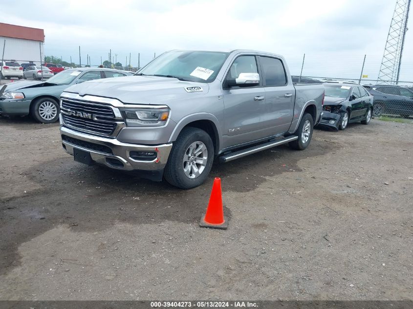 2019 Ram 1500 Laramie 4X2 5'7 Box VIN: 1C6RREJT4KN502896 Lot: 39404273