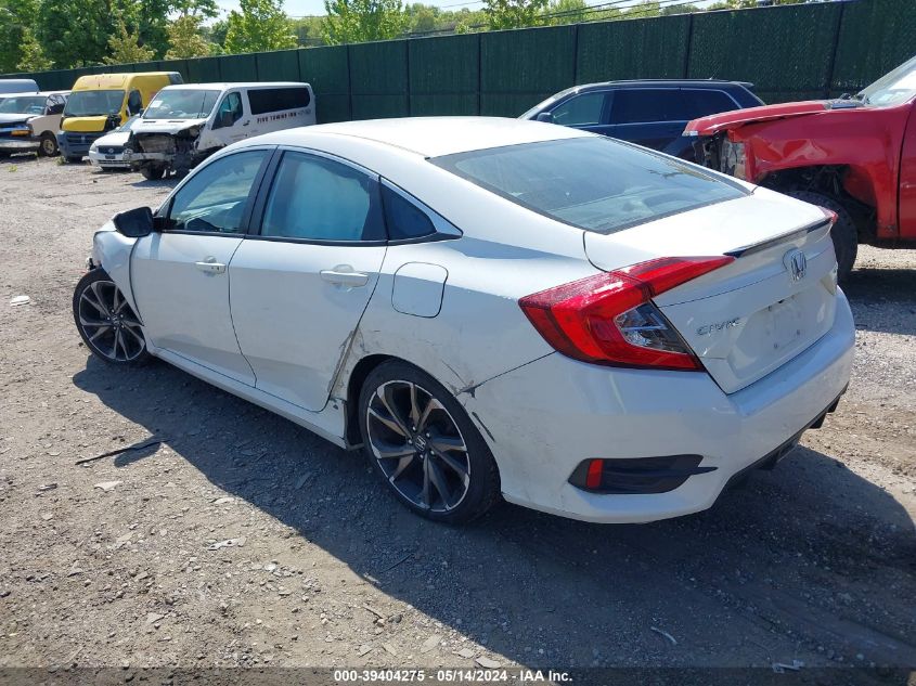 2019 Honda Civic Sport VIN: 2HGFC2F89KH603474 Lot: 39404275