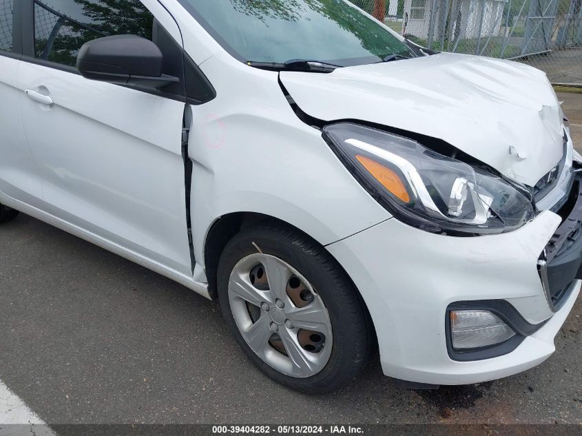 2019 Chevrolet Spark Ls Cvt VIN: KL8CB6SA5KC809830 Lot: 39404282