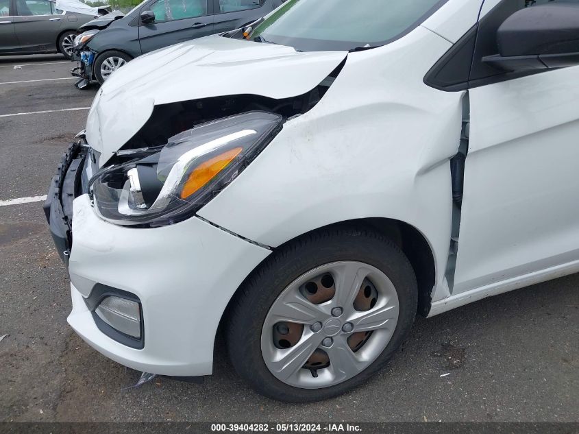 2019 Chevrolet Spark Ls Cvt VIN: KL8CB6SA5KC809830 Lot: 39404282