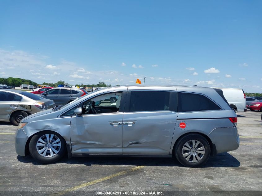 2016 Honda Odyssey Ex-L VIN: 5FNRL5H64GB008165 Lot: 39404291