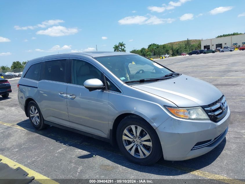 2016 Honda Odyssey Ex-L VIN: 5FNRL5H64GB008165 Lot: 39404291