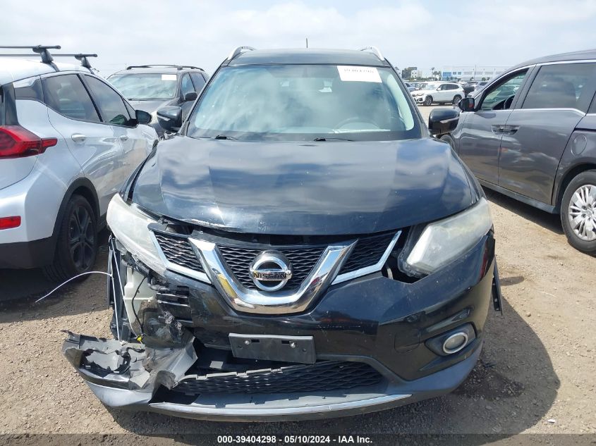 2015 Nissan Rogue Sv VIN: KNMAT2MT1FP576305 Lot: 39404298
