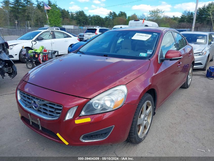 2012 Volvo S60 T5 VIN: YV1622FSXC2132159 Lot: 39404309