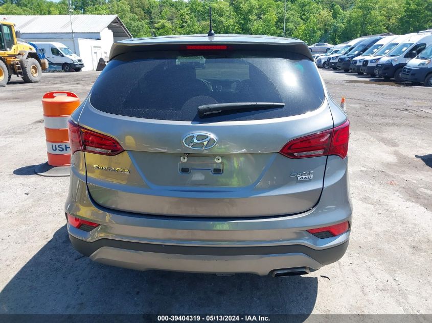 2018 Hyundai Santa Fe Sport 2.4L VIN: 5NMZTDLB8JH073881 Lot: 39404319