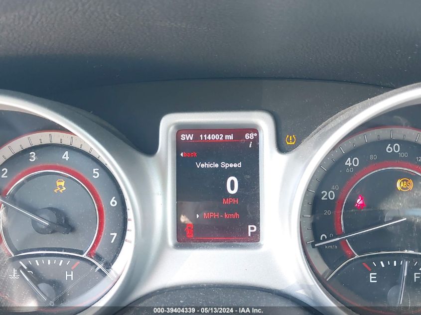 2012 Dodge Journey Se/Avp VIN: 3C4PDCAB6CT134636 Lot: 39404339