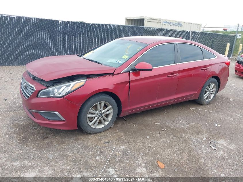 5NPE24AF1GH421281 2016 HYUNDAI SONATA - Image 2