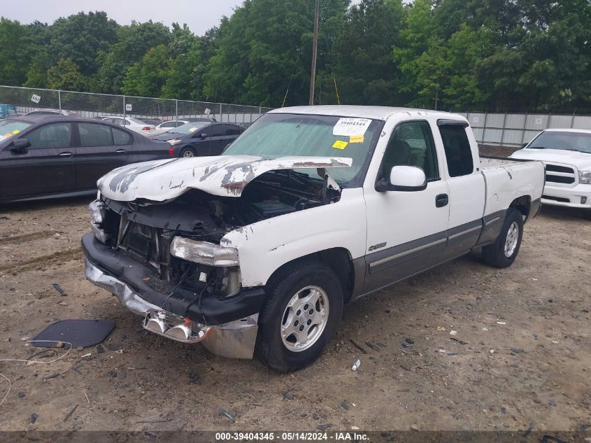 2000 Chevrolet Silverado 1500 Ls VIN: 2GCEC19T0Y1219783 Lot: 39404345