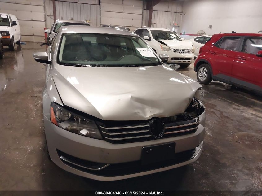 2013 VOLKSWAGEN PASSAT 2.5L S - 1VWAH7A35DC098572