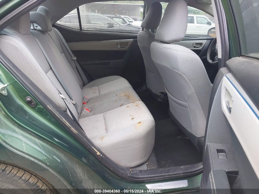 2014 Toyota Corolla Le VIN: 2T1BURHE6EC142268 Lot: 39404360