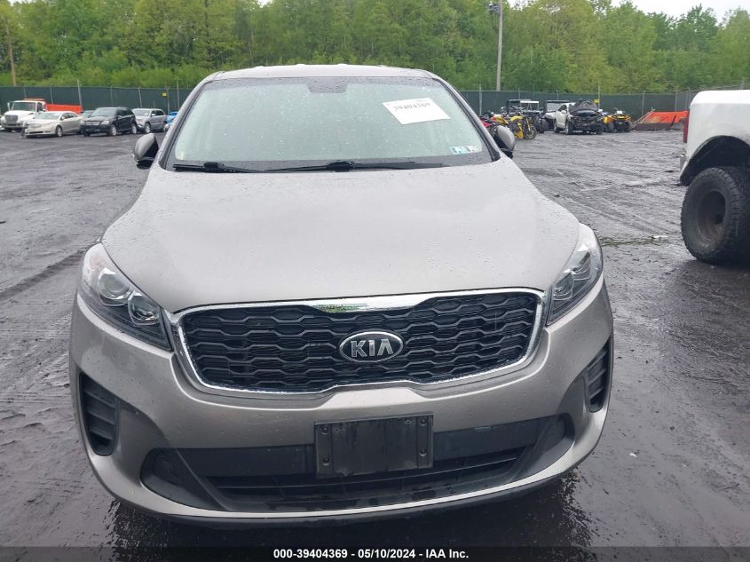 2019 KIA SORENTO 3.3L LX - 5XYPGDA5XKG483666