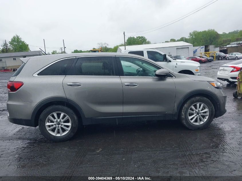 2019 Kia Sorento 3.3L Lx VIN: 5XYPGDA5XKG483666 Lot: 39404369