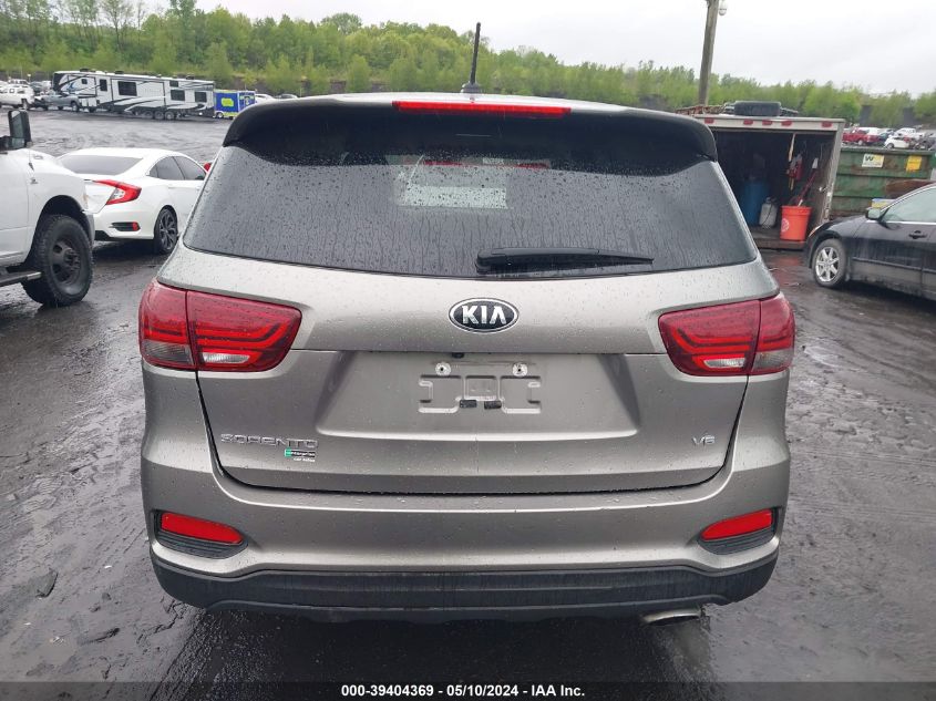 2019 KIA SORENTO 3.3L LX - 5XYPGDA5XKG483666