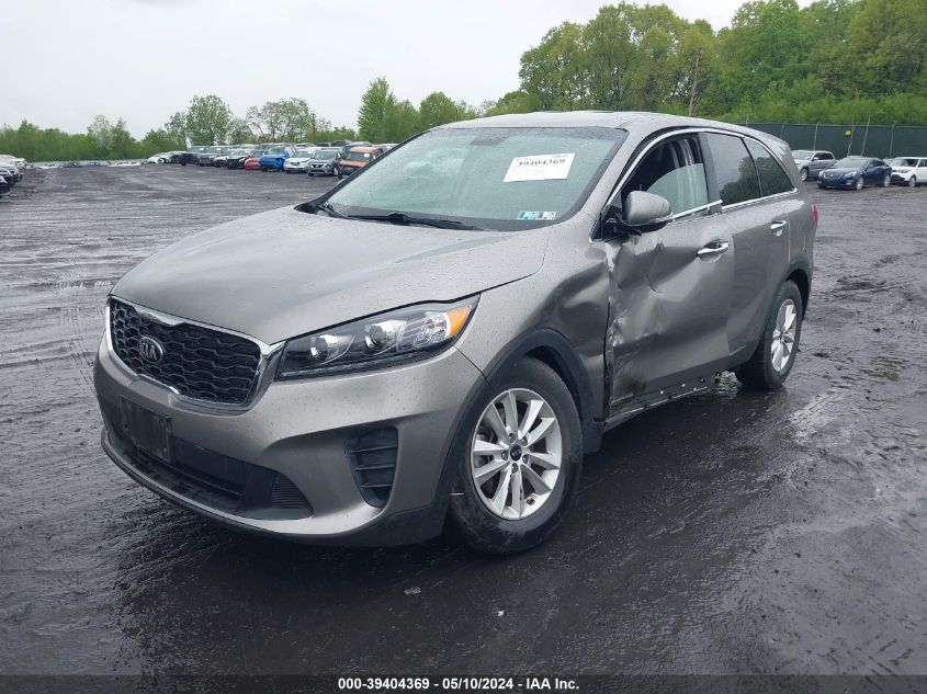 2019 Kia Sorento 3.3L Lx VIN: 5XYPGDA5XKG483666 Lot: 39404369