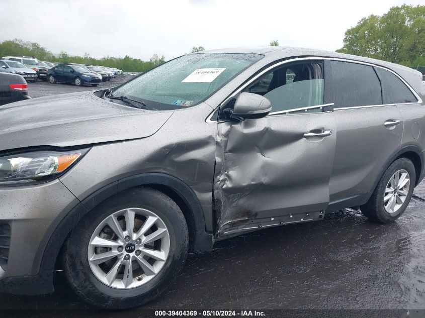 2019 Kia Sorento 3.3L Lx VIN: 5XYPGDA5XKG483666 Lot: 39404369