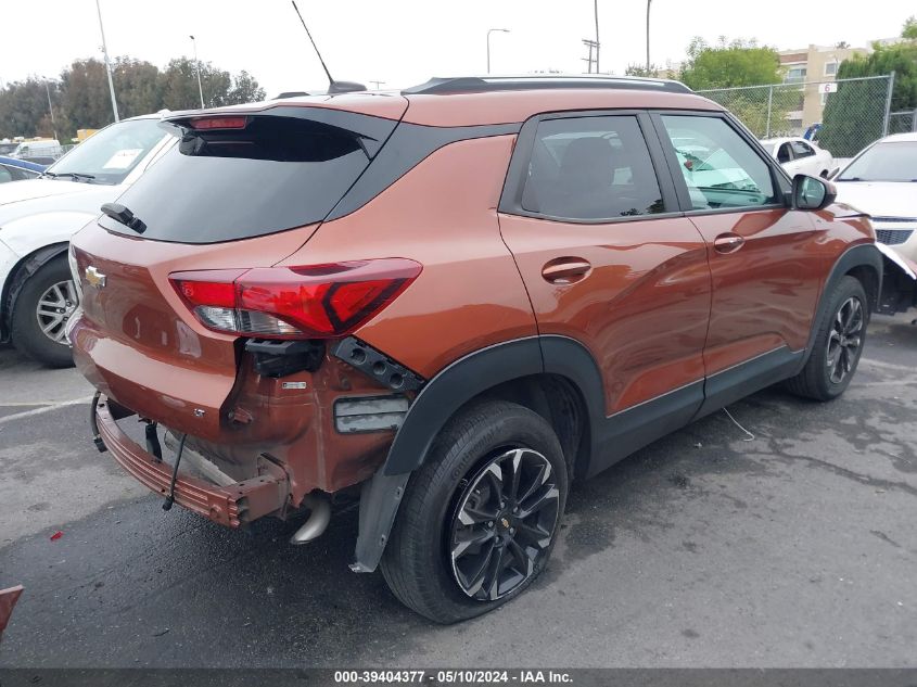 2021 Chevrolet Trailblazer Fwd Lt VIN: KL79MPS29MB021570 Lot: 39404377