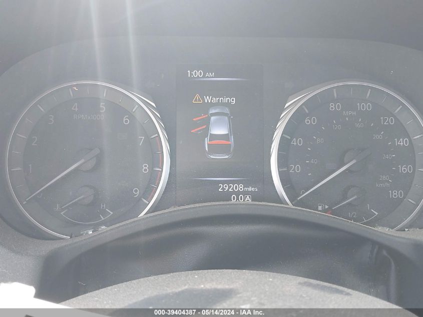 2022 Infiniti Q50 Luxe VIN: JN1EV7BP0NM311540 Lot: 39404387