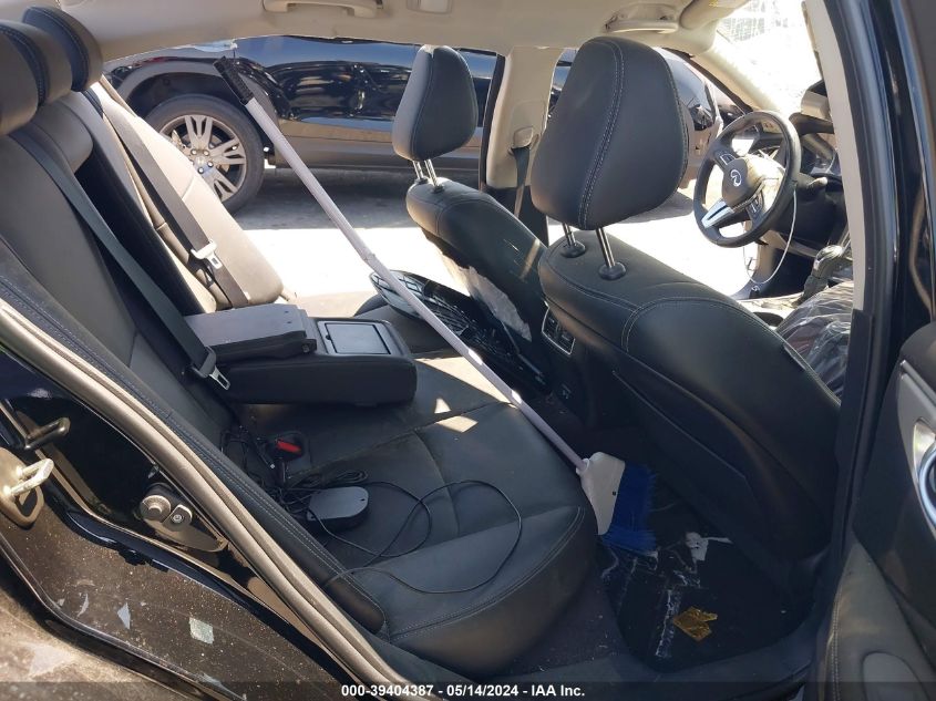 2022 Infiniti Q50 Luxe VIN: JN1EV7BP0NM311540 Lot: 39404387