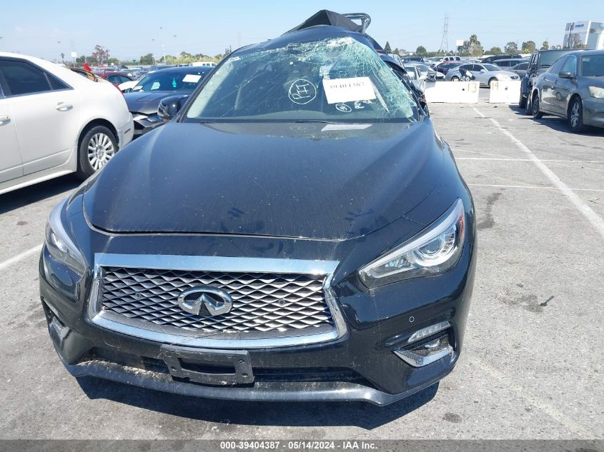 2022 Infiniti Q50 Luxe VIN: JN1EV7BP0NM311540 Lot: 39404387