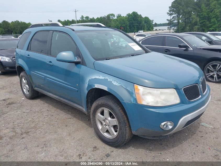 2008 Pontiac Torrent VIN: 2CKDL33FX86343744 Lot: 39404390