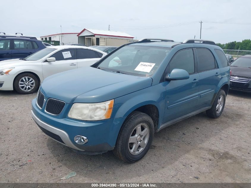 2008 Pontiac Torrent VIN: 2CKDL33FX86343744 Lot: 39404390