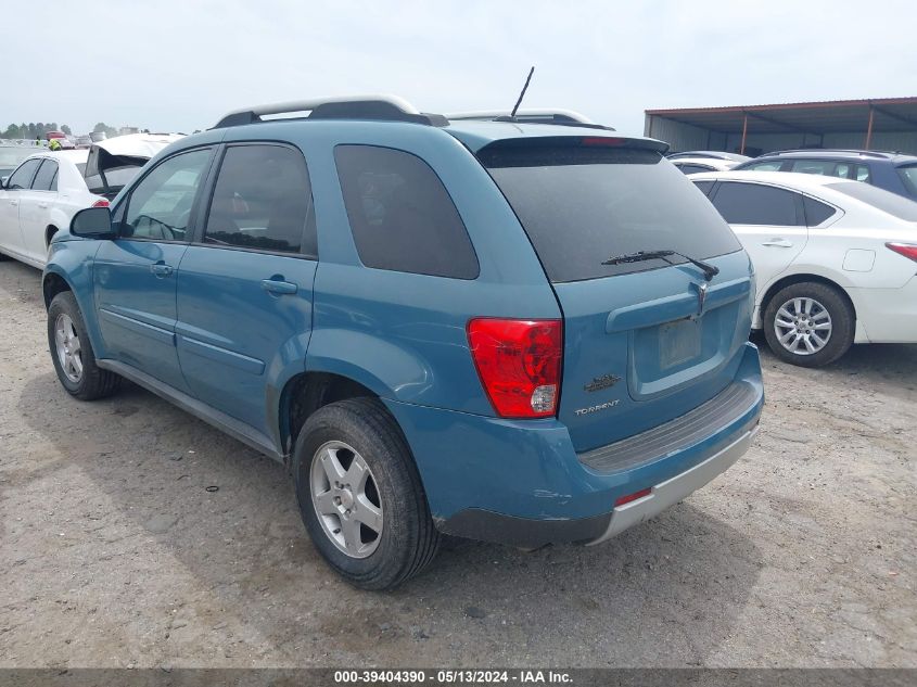 2008 Pontiac Torrent VIN: 2CKDL33FX86343744 Lot: 39404390