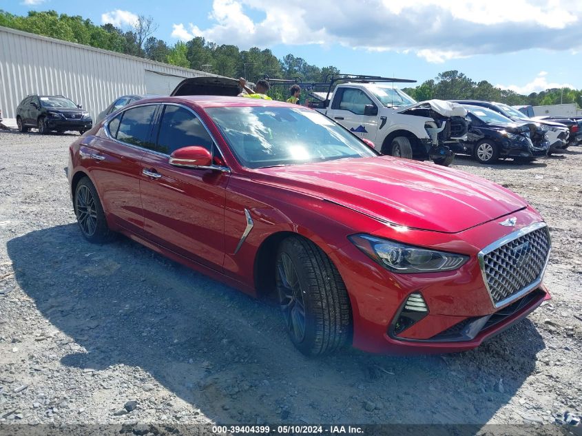 2019 Genesis G70 2.0T Advanced VIN: KMTG64LA0KU037880 Lot: 39404399