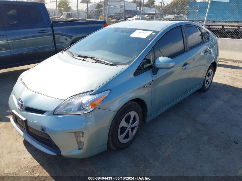 2015 Toyota Prius Two VIN: JTDKN3DU6F1980233 Lot: 39404439