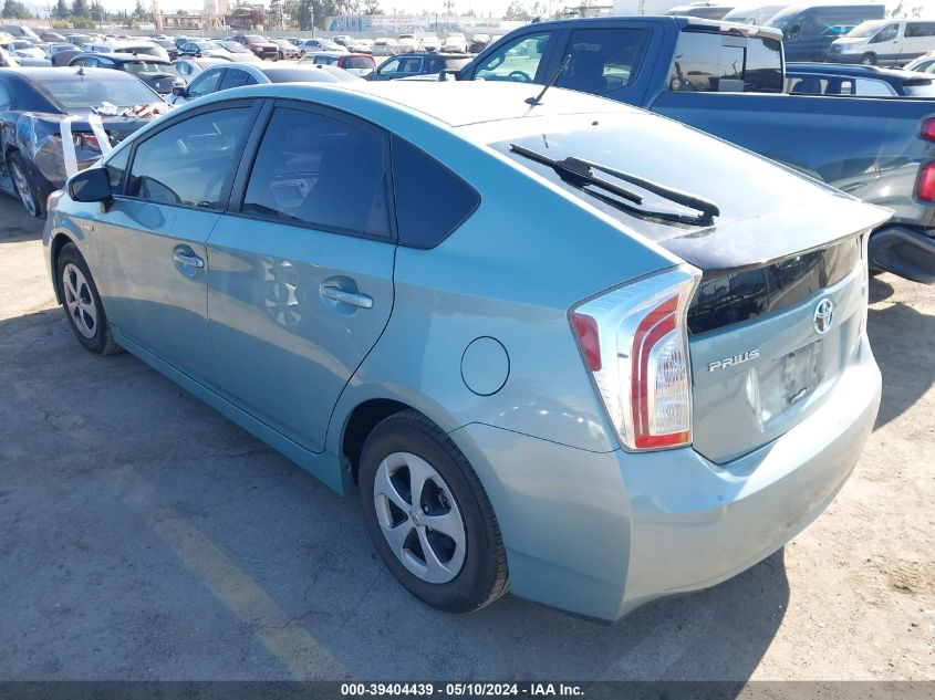 2015 Toyota Prius Two VIN: JTDKN3DU6F1980233 Lot: 39404439