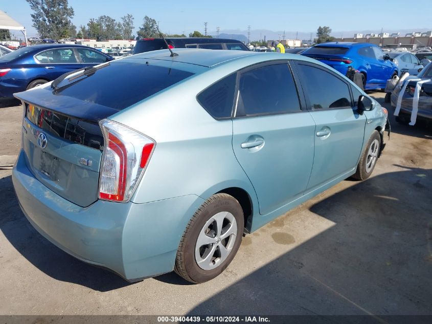 2015 Toyota Prius Two VIN: JTDKN3DU6F1980233 Lot: 39404439