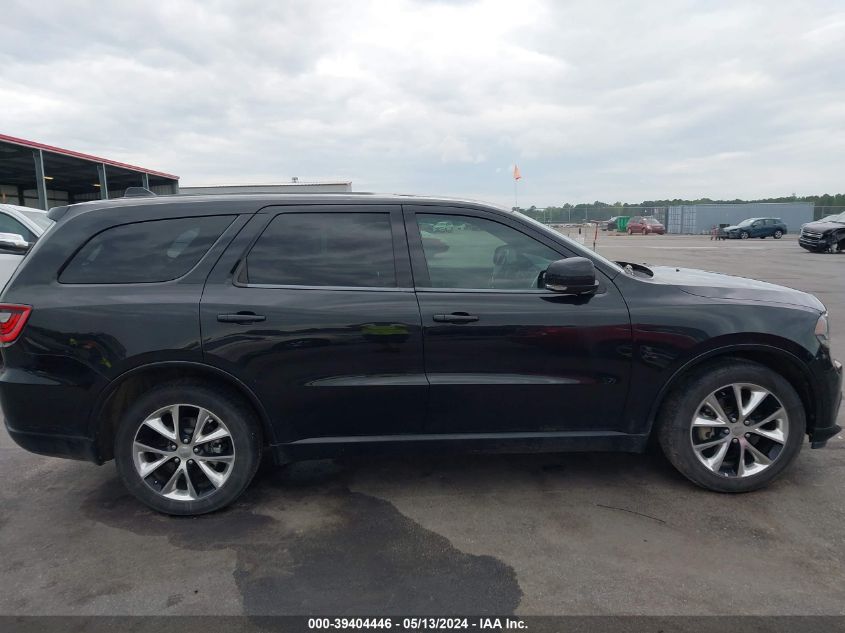 2015 Dodge Durango R/T VIN: 1C4SDHCTXFC849979 Lot: 39404446