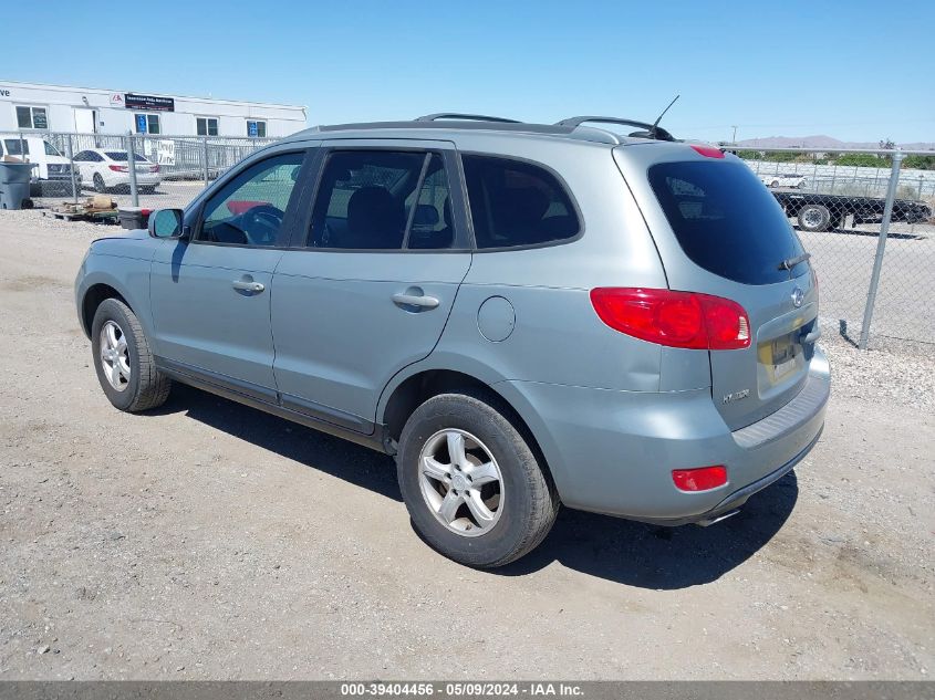 2007 Hyundai Santa Fe Gls VIN: 5NMSG13DX7H059396 Lot: 39404456