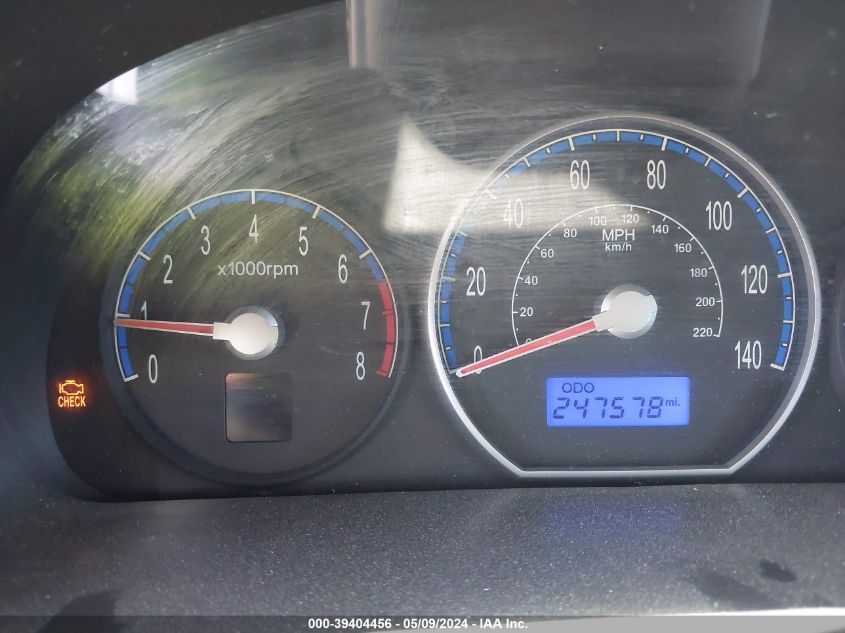 2007 Hyundai Santa Fe Gls VIN: 5NMSG13DX7H059396 Lot: 39404456