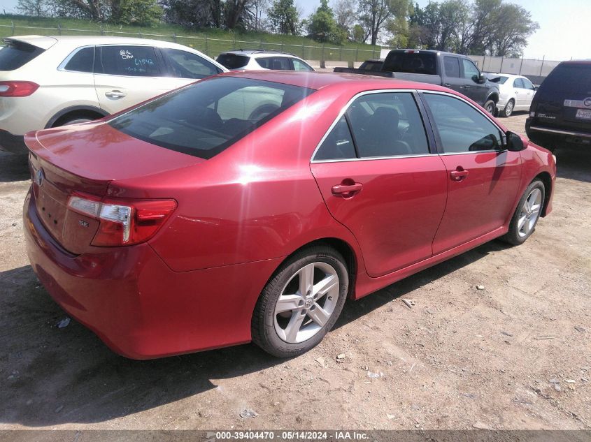 2014 Toyota Camry Se VIN: 4T1BF1FK3EU743706 Lot: 39404470