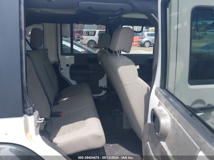 2008 Jeep Wrangler Unlimited Rubicon VIN: 1J4GA691X8L599603 Lot: 39404475